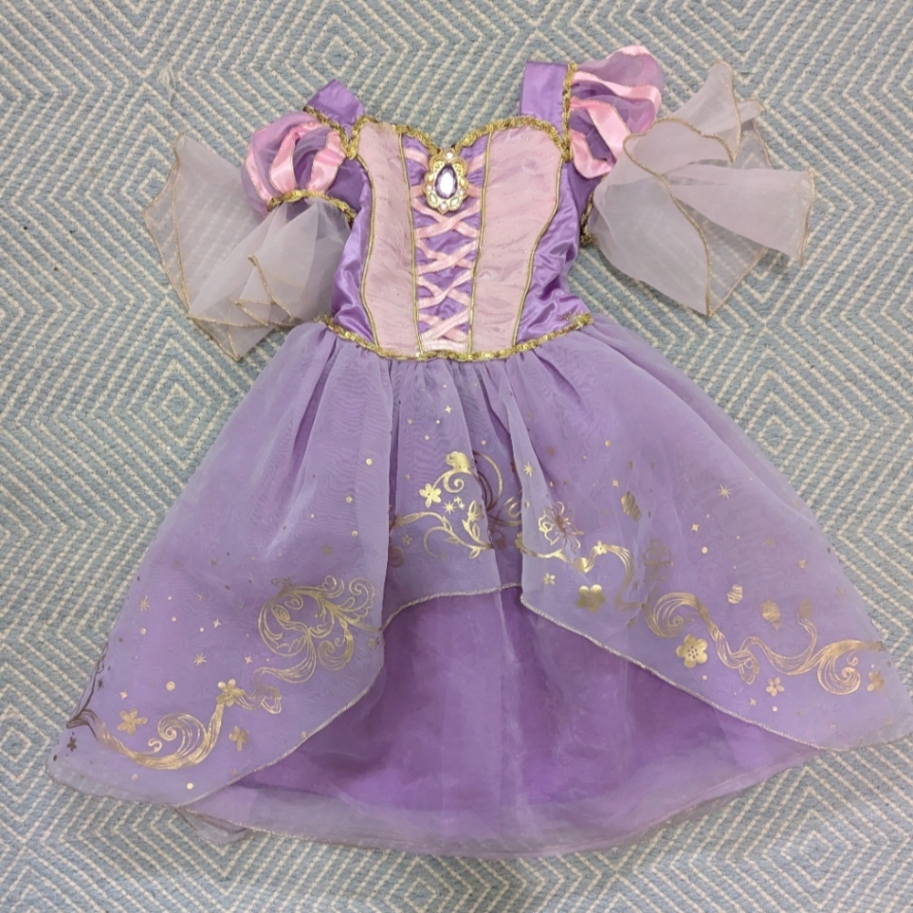 Disney Rapunzel Princess Dress Costume